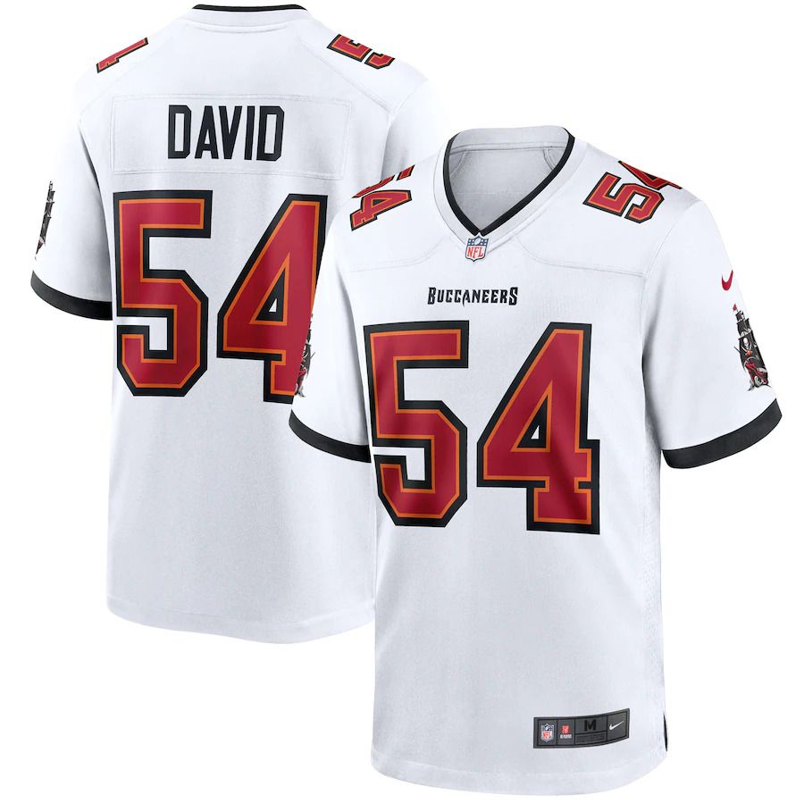 Men Tampa Bay Buccaneers #54 Lavonte David Nike White Player Game NFL Jersey